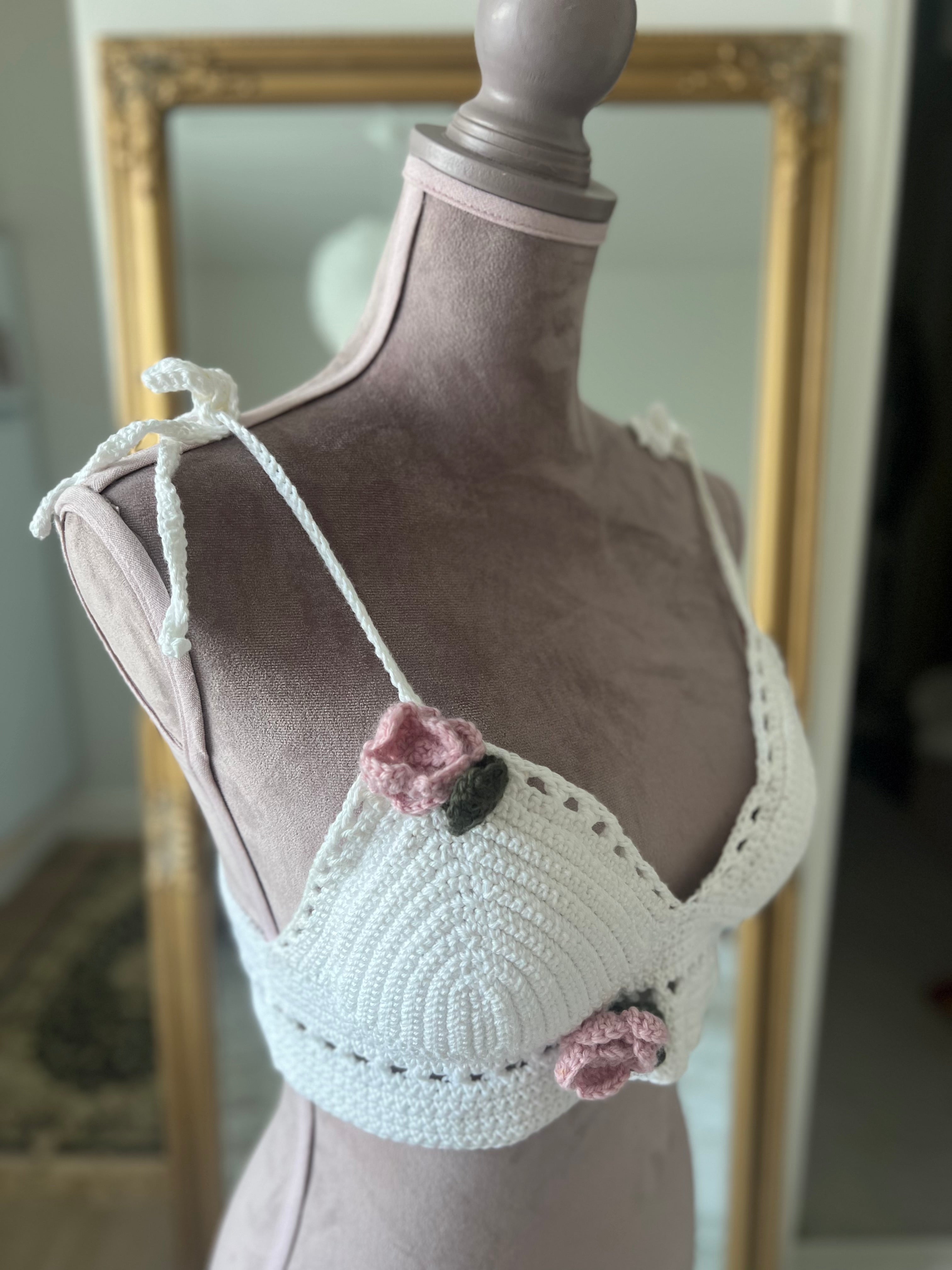 Aetna Rose Crochet Top